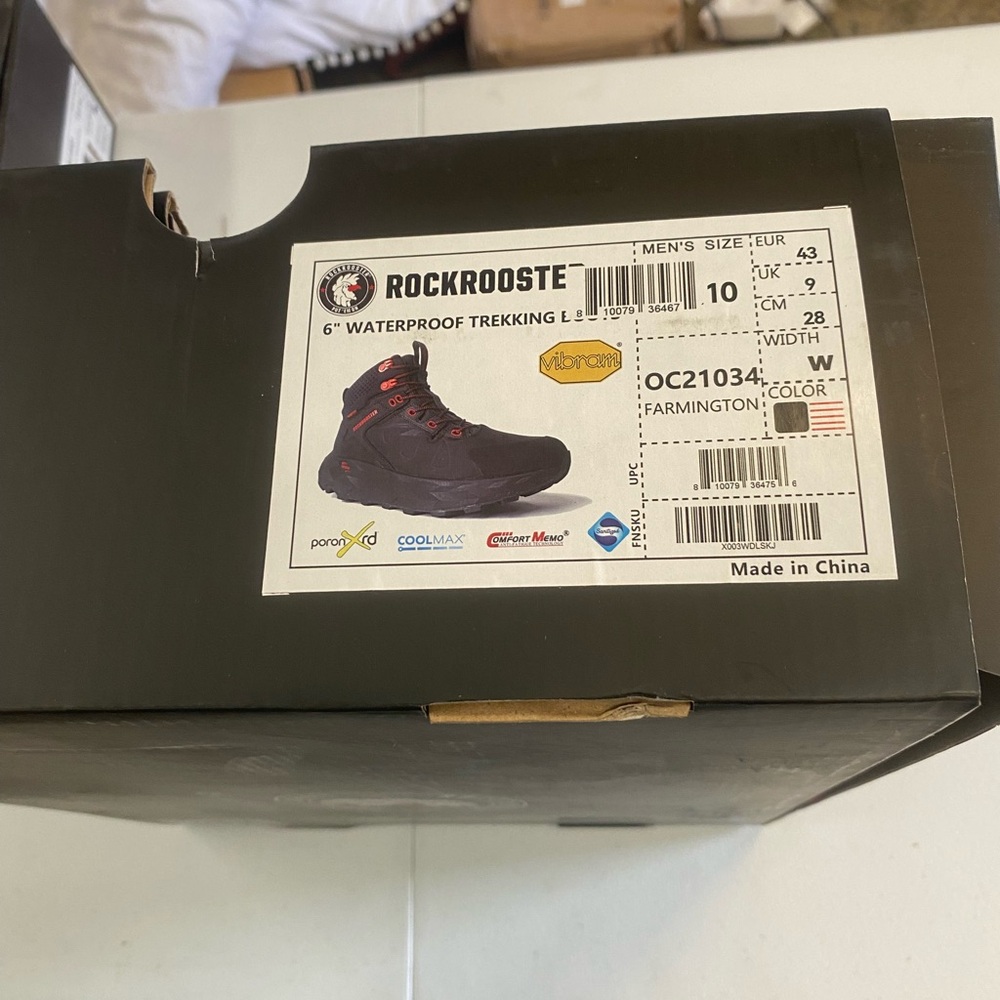 Rockrooster Waterproof Trekking Boots